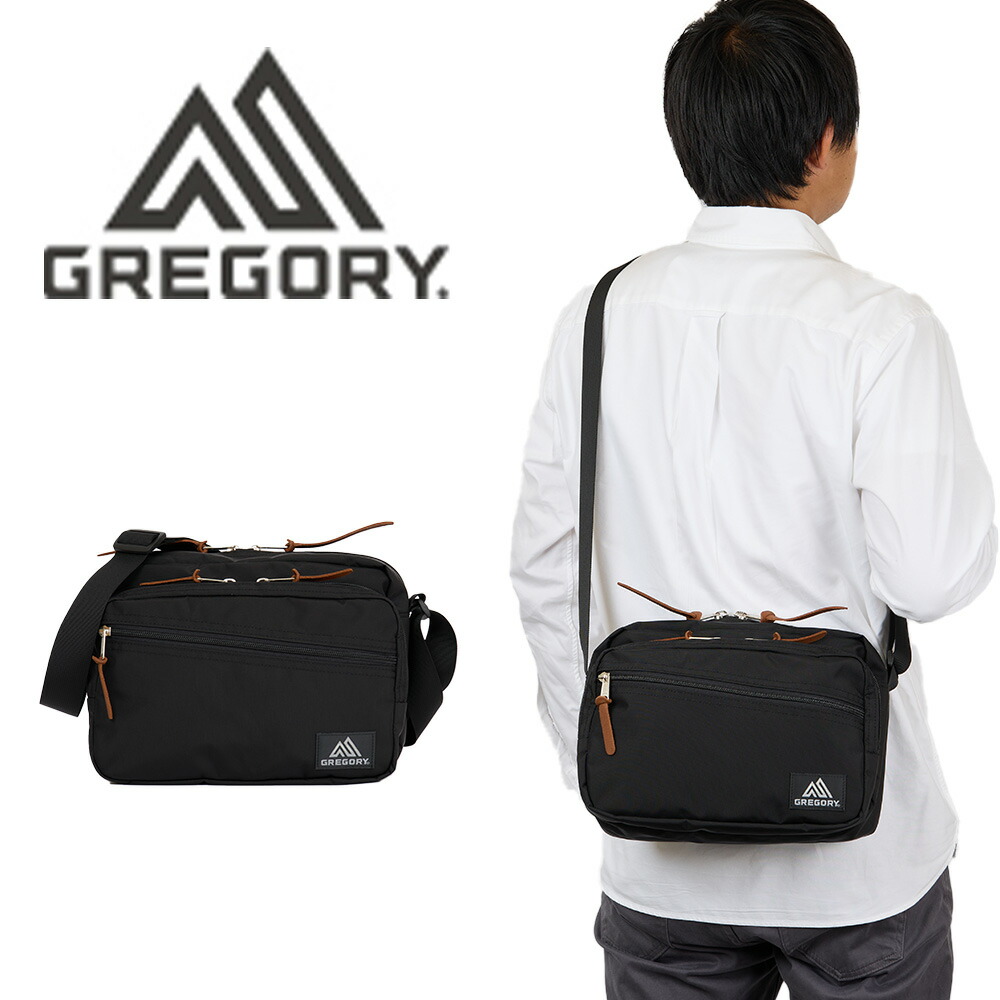 【尖んがり最大限度43倍 | 6/10まで】 【定まり取りまわし店】 グレゴリー ショルダーバッグ GREGORY 7L ありがた味肩先S メンズ レディース ショルダーバック 肩先 ブランド名 曲がったがけ 曲がった掛け 成年者 おすすめ 今めかしい 一般受け 黒いこと