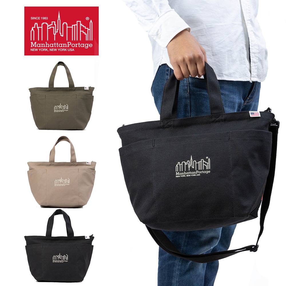 【P最大46倍 | お買い物マラソン】 マンハッタンポーテージ ミニトート ショルダーバッグ 2WAY Manhattan Portage メンズ レディース キャンバス コットン ミニトートバッグ トートバッグ ミニ ブランド 大人 人気 Whitestone Tote Bag Canvas