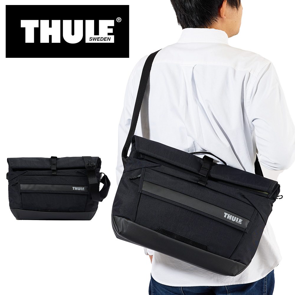 Thule ショルダーバッグ スーリー Paramount Crossbody 14L メンズ レディース ブランド ショルダーバッグ メッセンジャーバッグ PC収納 パソコン収納 14インチ 大容量 大きめ メンズ レディース 正規品 3205007