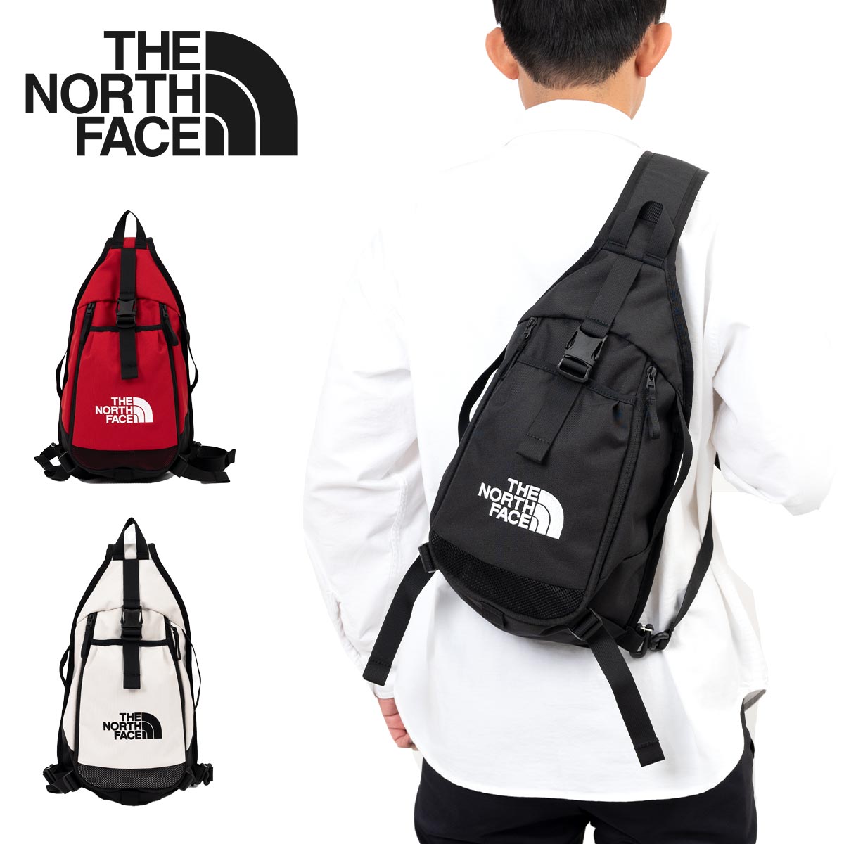 ノースフェイス ボディバッグ THE NORTH FACE ザノースフェイス ワンショルダー 7L リープスリング メンズ レディース 斜め掛け ななめ掛け 学生 社会人 買い物 アウトドア 人気 ザ・ノース・フェイス NM72600