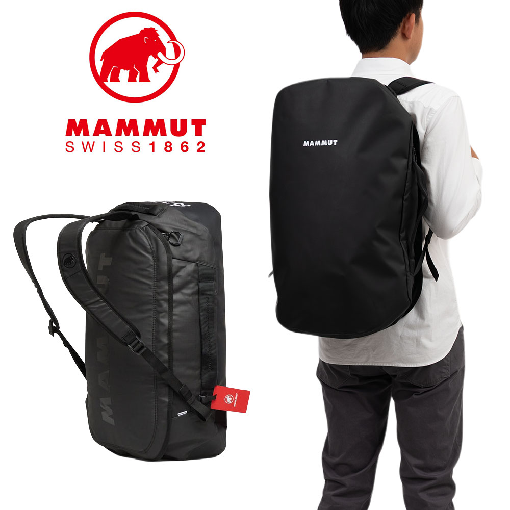 【7/25限定★エントリーで最大P48倍】 マムート リュック ボストンバッグ ボストンリュック 35L MAMMUT Cargo35 カーゴ35 リュックボストン リュックサック メンズ レディース スポーツ 合宿 部活 旅行 アウトドア 2570-00370｜カバン専門店 Baracca