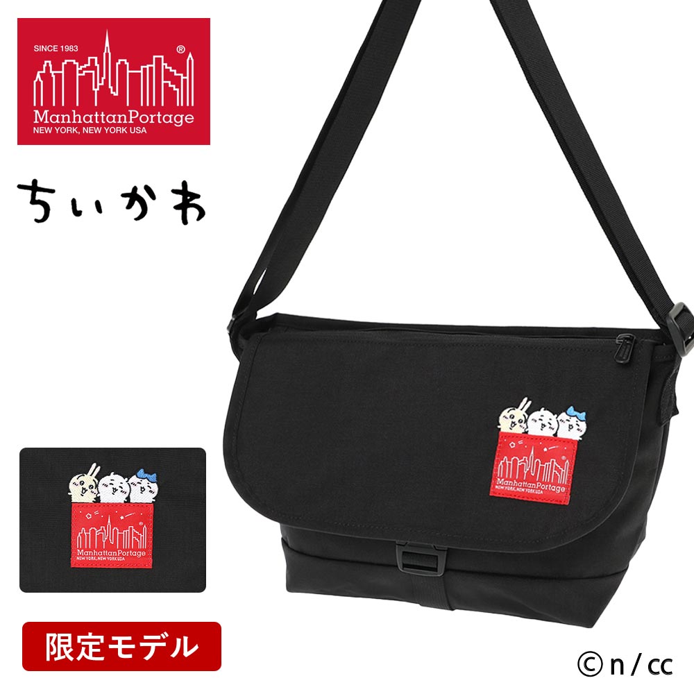 マンハッタンポーテージ ショルダーバッグ ちいかわ 肩先 御徒面子 大きめ 大静電容量 Manhattan Portage メンズ レディース MP1605JRSFZPCKW26
