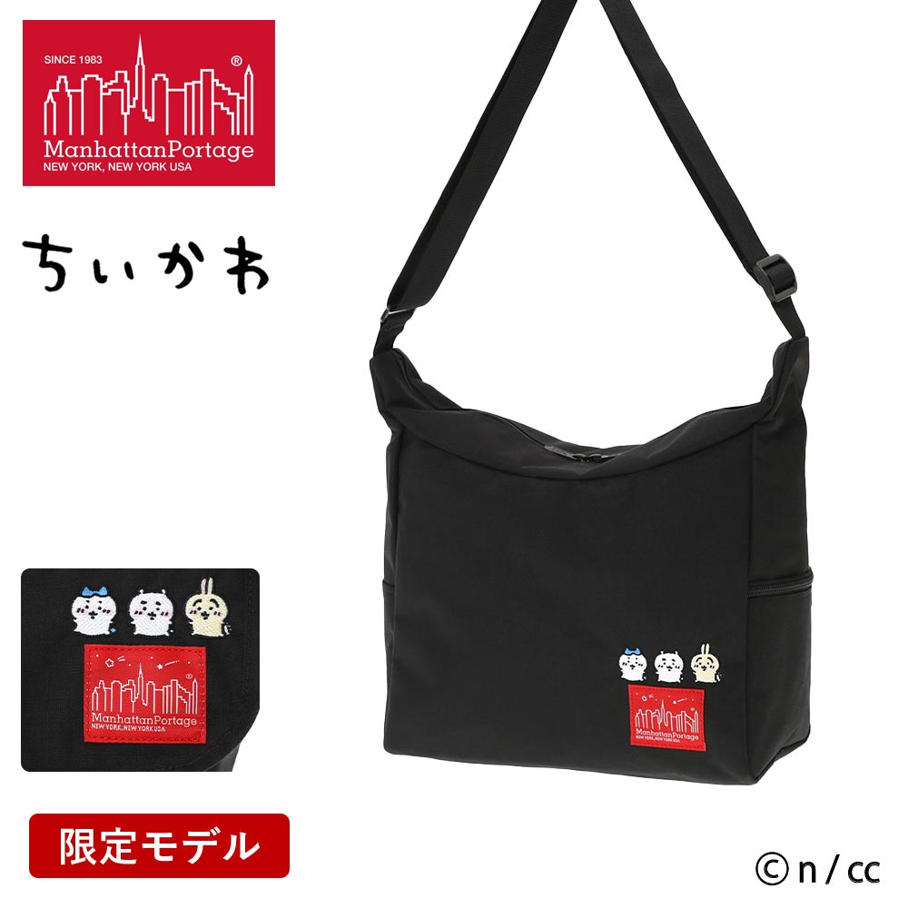 マンハッタンポーテージ ショルダーバッグ ちいかわ 肩先 御徒面子 大きめ 大静電容量 Manhattan Portage メンズ レディース MP6041CKW26