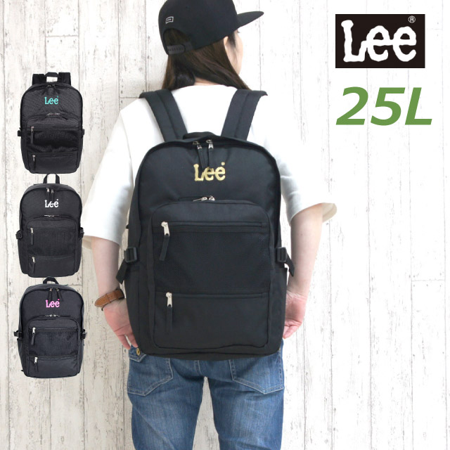楽天市場】高校生 通学 リュック 女子 人気 ブランド Lee リー million