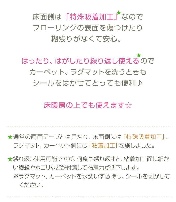 東リ 吸着シール AKシール（10枚入）ラグ マット タイルカーペット カーペット しっかり 固定 パネルカーペット ずれない 吸着 貼ってはがせる シール  10×10cm AKS DIY・工具
