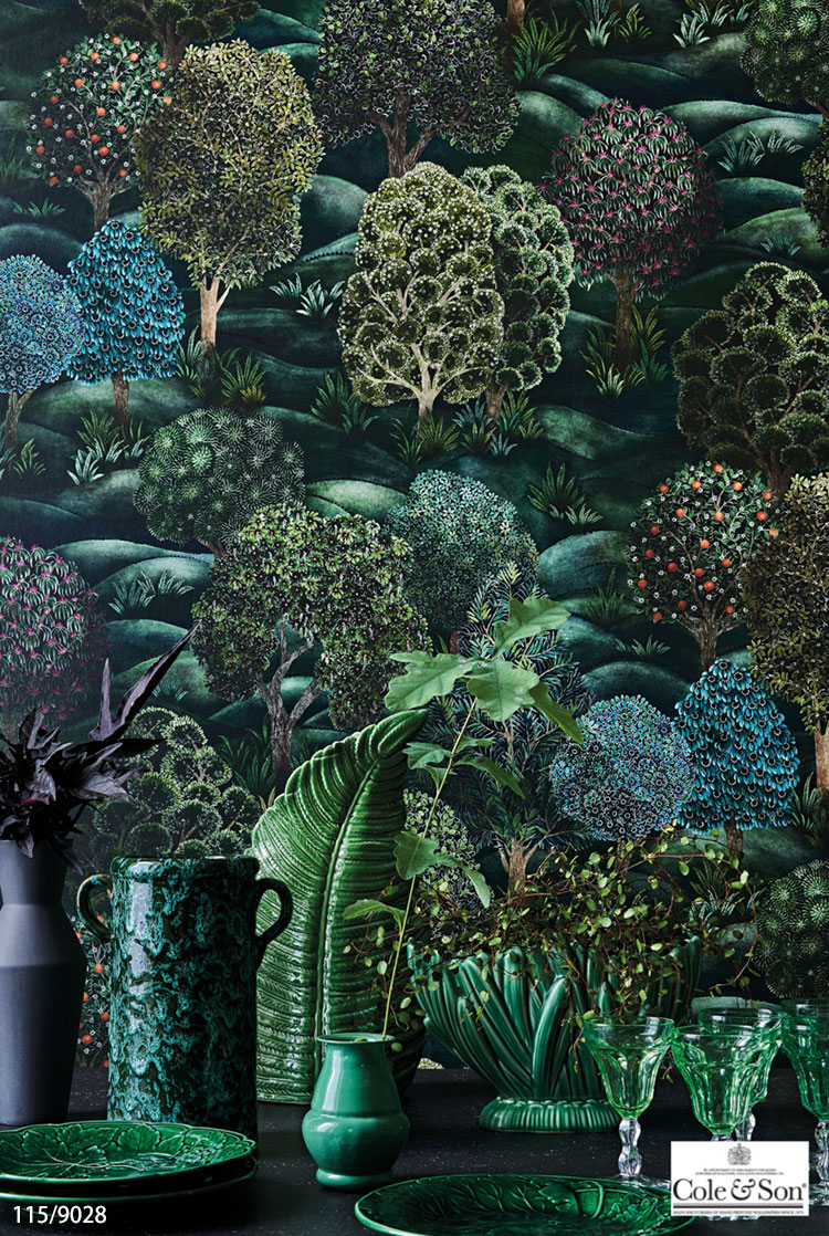 貨物輸送無料 輸入壁紙 グレートブリテンおよび北アイルランド連合王国製 植物 森 森林 ボタニカル 翠緑 巾 のりなし壁紙 Cole Son 呼出しアンドサン 70cm 10m うねり 115 9028 グリーン 差し交わす Diy リフォーム 1ロールユニット Bestglycol Com