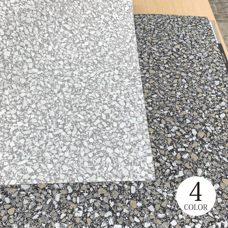 輸入壁紙 ベルギー 海外 壁紙 石目調 テラゾー 石材 モダン おしゃれ テシード MASUREEL （70cm巾 × 10m巻） ROC001 ROC007 ROC008 ROC009