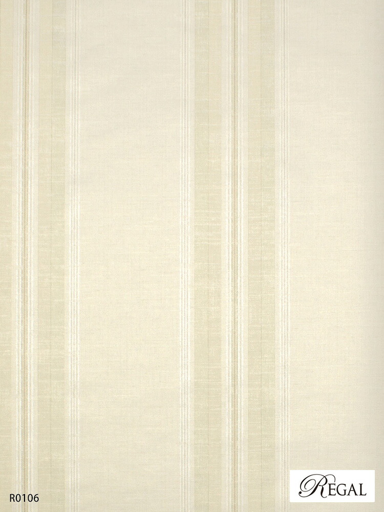 送料無料 クロス アメリカ製 ストライプ 輸入壁紙 クロス すぐ届く 国内在庫品 全3色 ヨーロッパ 床材 ストライプ のりなし 紙系壁紙 Regal リーガル 52cm 10m ロール R0102 カベコレ 壁紙コレクション アメリカ製 壁紙 お洒落 ストライプ ライン クラシック