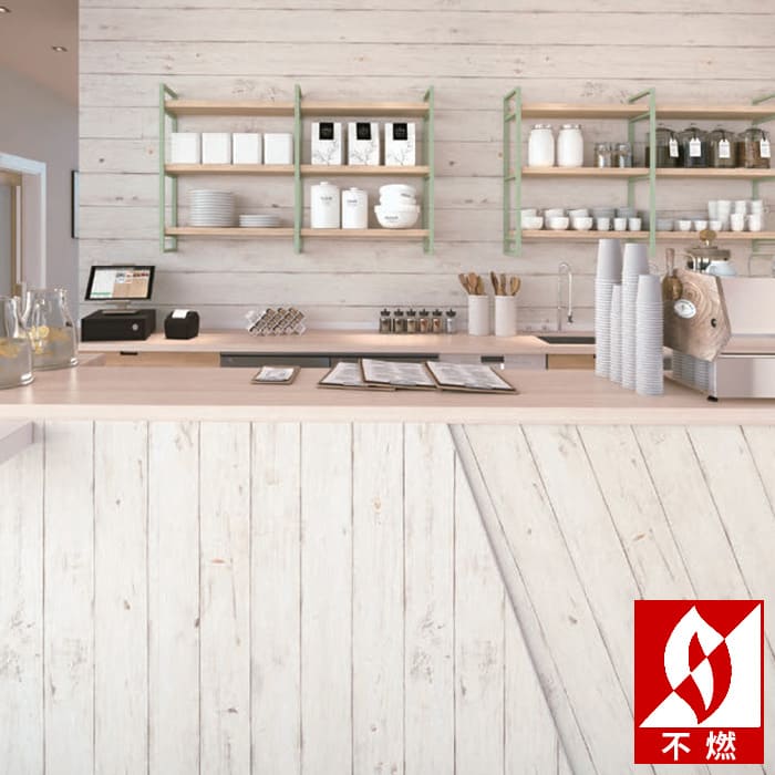 楽天市場 壁紙 のり付き 壁紙 のりつき クロス 木目調 ウッド パイン ホワイトウッド ペイントウッド 不燃 防かび シンコール 1558 Diyリフォームのお店 かべがみ道場