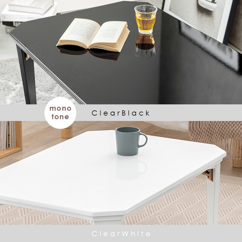 上質 こたつ 折りたたみ 長方形 幅90 一人暮らし コンパクト ブルー ピンク 白 黒 おしゃれ Fucoa Cl