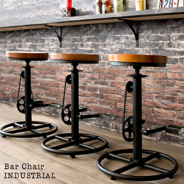 カウンターチェア 組立式 STANDARD BAR CHAIR GALVANIZED 100-213GV 幅420x奥行495x高さ1040mm ダルトン カウンターチェア 組立式 STANDARD BAR CHAIR RAW 100-213RW