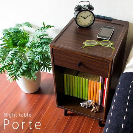 ナイトテーブル リフォーム 高さ56cm サイドテーブル ソファサイドテーブル テーブル Wallpaper 机 オープンラック 棚 Diy 台 Fax台 書棚 本棚 引き出し 収納 コンセント付き 玄関 デスクサイド リビング 北欧 簡単組立 幅30cm ソファサイドテーブル Nt 300 壁紙革命