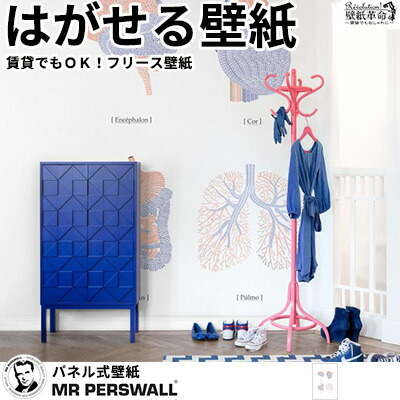 壁紙 貼ってはがせる壁紙 Mr Perswall 4手巾 ミスターパースウォール Communication 伝達 Organsフリース壁紙 スウェーデン王国製 壁紙 英字 英語 文字記号 臓器 モダーン デジタル刷る メンズ 北欧 Diy Brucetires Ca