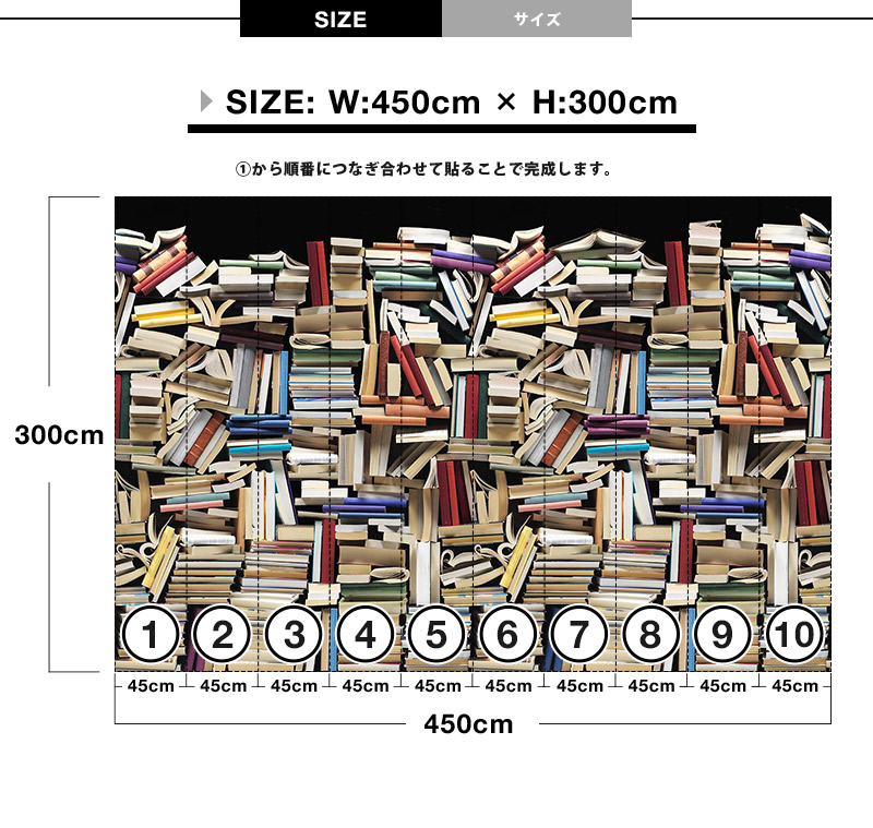 壁紙 貼ってはがせる壁紙 Mr Perswall 10巾 ミスターパースウォール Daily Details Literature 本 図書館 本棚 北欧 インテリア フリース壁紙 スウェーデン製 壁紙 メンズ かっこいい デジタルプリント リアル 実写 北欧 Diy Mergertraininginstitute Com