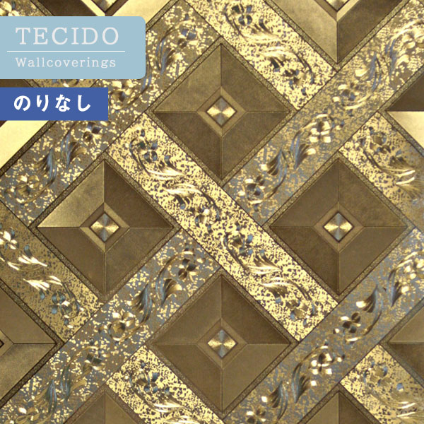 楽天市場 送料無料 輸入壁紙 のりなし壁紙 クロス Tecido テシード 1本単位での販売 長さ10m 壁紙わーるど