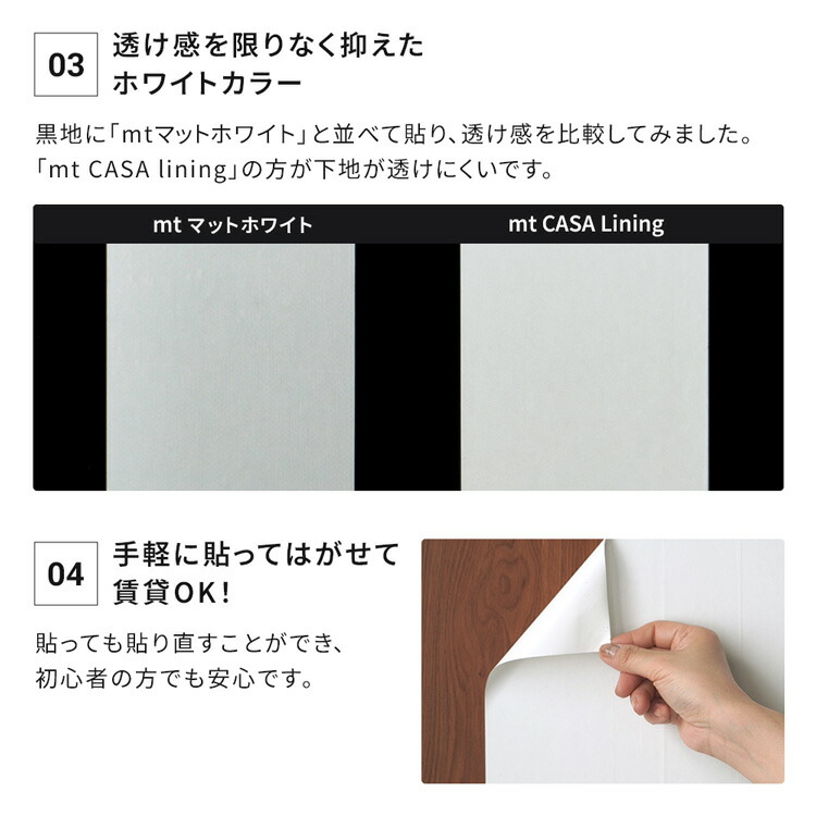 【最大25%クーポン配布中】 下貼用 マスキングテープ 10cm×20m 3個セット 幅広 幅広 無地 白 mt CASA lining ライニング カモ井加工紙 貼ってはがせる リメイクシート 下地 巾木 窓枠 おしゃれ 賃貸 DIY 壁紙屋本舗