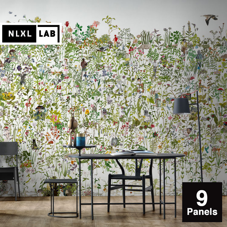 模様替え 背景 海外取り寄せ商品 Wallpaper トイレ Surie Lab Garden 3 撮影用 Nlxl 9パネルセット Nlxl In Nlxl 輸入壁紙 Lab Anna 店舗の内装にもオススメ The Lab Nlxl Asu 01 リフォーム キッチン By 賃貸 壁紙屋本舗 カベガミヤホンポ玄関