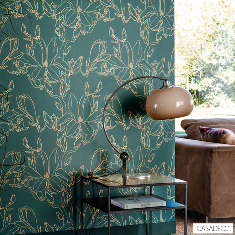楽天市場 輸入壁紙 Texdecor テックスデコ Casadeco Idylle Idyl7525 The Blooming House7 1ロール 53cm 10m 単位で販売 フリース 不織布 国内在庫 壁紙屋本舗 カベガミヤホンポ