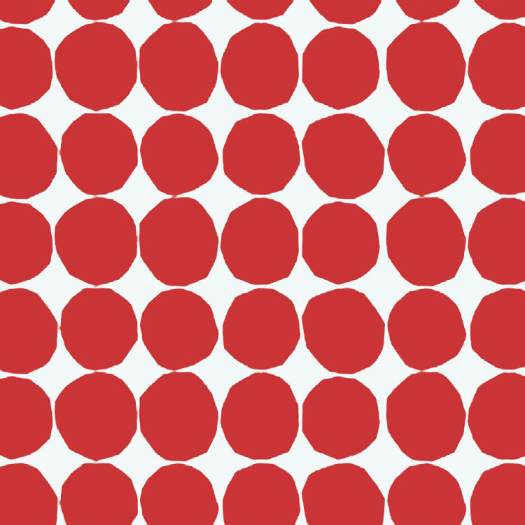 輸入壁紙 Marimekko マリメッコ Wallcoverings 5 Pienet Kivet Red 1巻 70cm 10m 単位で売り込み フリース 不織り方布地 国内ストック Chohanestate Com