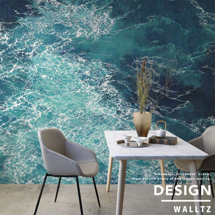 新しいmade In メッセージ Japanの壁紙を世界へ 貼ってはがしやすいフリース 不織布 壁紙 貼ってはがせる壁紙 Walltz ウォルツ あらきかずま メッセージ パネルセット 巾377cm 250cm 8パネルセットで販売 受注生産のため10営業日以内で発送 壁紙屋本舗