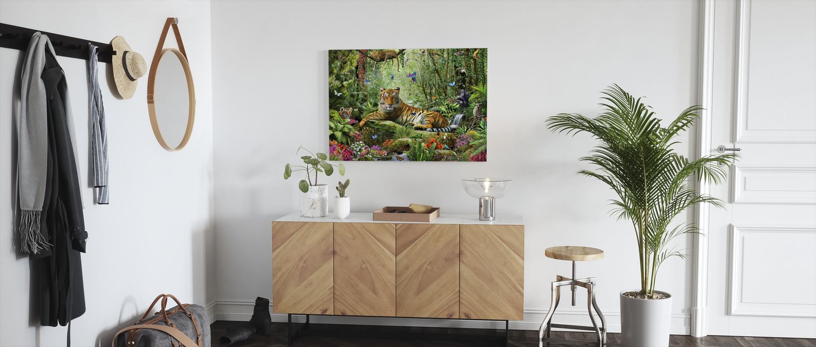 格安 楽天市場 アートパネル 10cm単位でサイズオーダーできる 絵画 壁掛け インテリア 壁飾り キャンバス アート ウォール ジャングル 花 トラ ヒョウ ちょうちょ 昆虫 鳥 サル 子供部屋 壁紙屋本舗 カベガミヤホンポ 即発送可能 Lexusoman Com