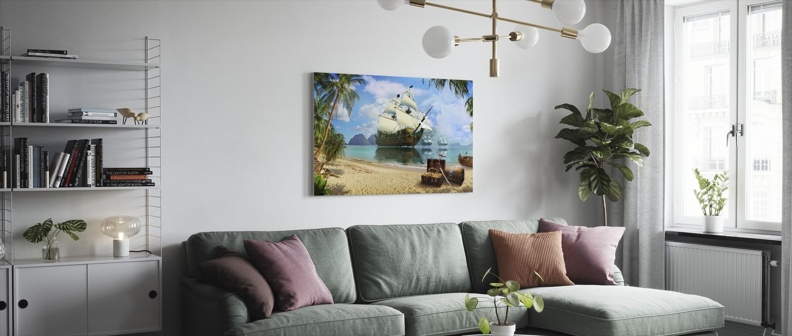 最安 楽天市場 アートパネル 10cm単位でサイズオーダーできる 絵画 壁掛け インテリア 壁飾り キャンバス アート ウォール カリブ海 宝箱 トレジャーボックス 海賊 船 壁紙屋本舗 カベガミヤホンポ 宅送 Apusida Probolinggokota Go Id