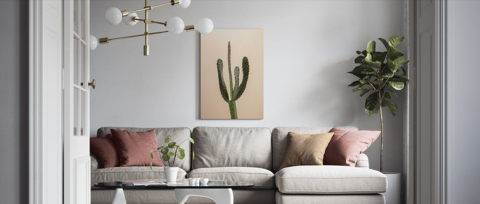 日本全国送料無料 アートパネル 10cm単位でサイズオーダーできる 絵画 壁掛け インテリア 壁飾り キャンバス アート ウォール サボテン 植物 ボタニカル 人気絶頂 Inquiport Net