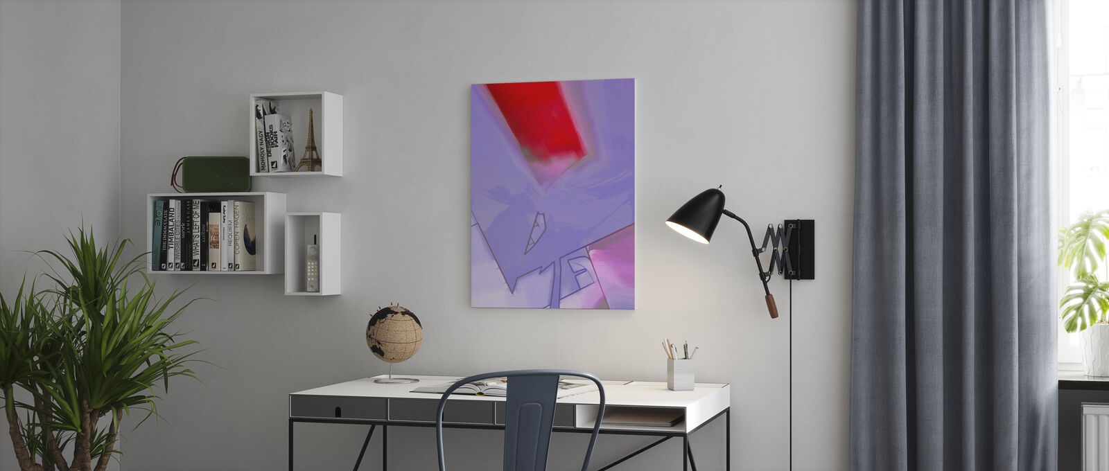 アートパネル 10cm単位でサイズオーダーできる 絵画 壁掛け インテリア 壁飾り キャンバス アート ウォール 抽象画 赤 レッド 紫 パープル Brandingidentitydesign Com