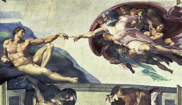 楽天市場 ミケランジェロ アダムの創造 アート 絵画の壁紙 輸入 カスタム壁紙 Photowall Buonarroti Michelangelo Creation Of Adam E2117 貼ってはがせるフリース壁紙 不織布 海外取り寄せのため1カ月程度でお届け 代引き不可 壁紙屋本舗 カベガミヤ