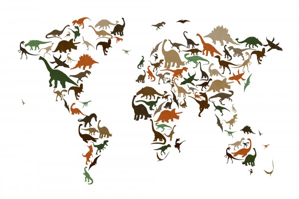 楽天市場 動物 アニマル アート 絵画の壁紙 輸入 カスタム壁紙 Photowall Dinosaur World Map Multicolor E 貼ってはがせるフリース壁紙 不織布 海外取り寄せのため1カ月程度でお届け 代引き不可 壁紙屋本舗 カベガミヤホンポ