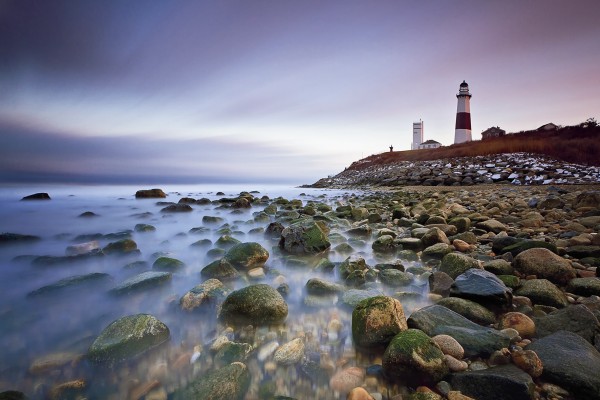 楽天市場 自然 灯台の壁紙 輸入 カスタム壁紙 Photowall Montauk Point Sunset E 貼ってはがせるフリース壁紙 不織布 海外取り寄せのため1カ月程度でお届け 代引き不可 壁紙屋本舗 カベガミヤホンポ