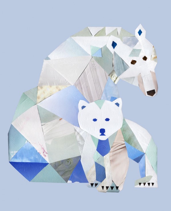 楽天市場 アート 絵画 熊 くまの壁紙 輸入 カスタム壁紙 Photowall Polar Bears Gray E29548 貼ってはがせるフリース壁紙 不織布 海外取り寄せのため1カ月程度でお届け 代引き不可 壁紙屋本舗 カベガミヤホンポ