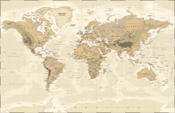 楽天市場 地図 世界地図 ワールドマップの壁紙 輸入 カスタム壁紙 Photowall Beige And Green World Map 0325 貼ってはがせるフリース壁紙 不織布 海外取り寄せのため1カ月程度でお届け 代引き 後払い不可 壁紙屋本舗 カベガミヤホンポ