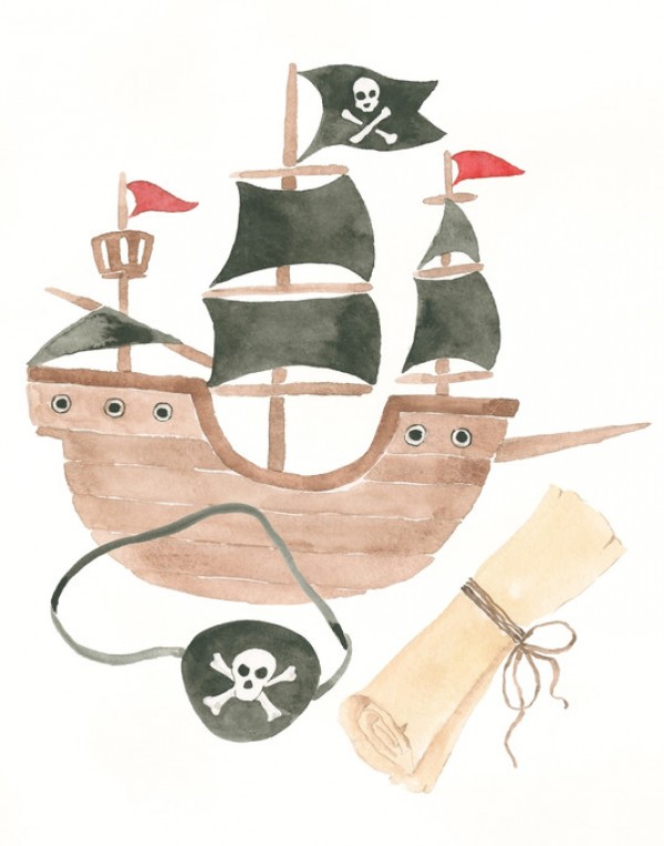 楽天市場 海賊 海賊船 パイレーツ 船 こども部屋 イラストの壁紙 輸入