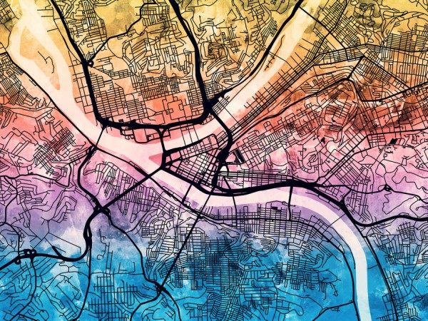 楽天市場 ピッツバーグ 地図 水彩 グラデーションの壁紙 輸入 カスタム壁紙 Photowall Pittsburgh Pennsylvania Street Map 貼ってはがせるフリース壁紙 不織布 海外取り寄せのため1カ月程度でお届け 代引き不可 壁紙屋本舗 カベガミヤホンポ