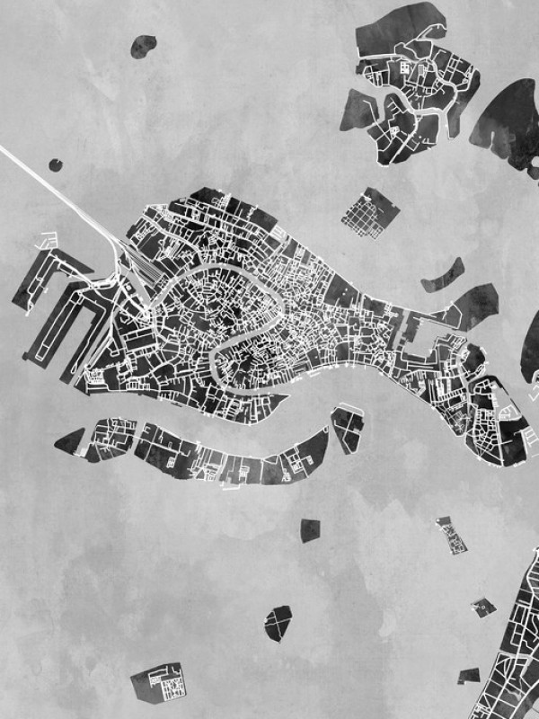楽天市場 ヴェネツィア 地図 水彩 白黒 モノトーンの壁紙 輸入 カスタム壁紙 Photowall Venice Italy City Map 貼ってはがせるフリース壁紙 不織布 海外取り寄せのため1カ月程度でお届け 代引き不可 壁紙屋本舗 カベガミヤホンポ