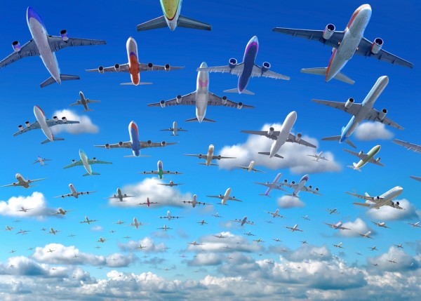 楽天市場 飛行機 雲 空の壁紙 輸入 カスタム壁紙 Photowall Crowded