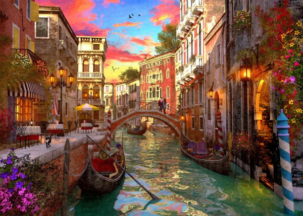 楽天市場 ヴェネツィア イタリア 水路の壁紙 輸入 カスタム壁紙
