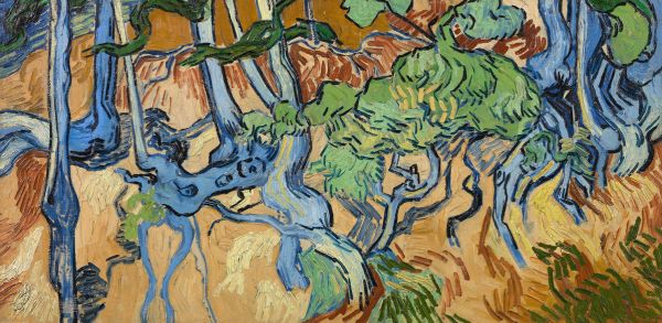 楽天市場 ゴッホ 木の根と幹 油彩画 絵画の壁紙 輸入 カスタム壁紙 Photowall Tree Roots Vincent Van Gogh 貼ってはがせるフリース壁紙 不織布 海外取り寄せのため1カ月程度でお届け 代引き不可 壁紙 屋本舗 カベガミヤホンポ
