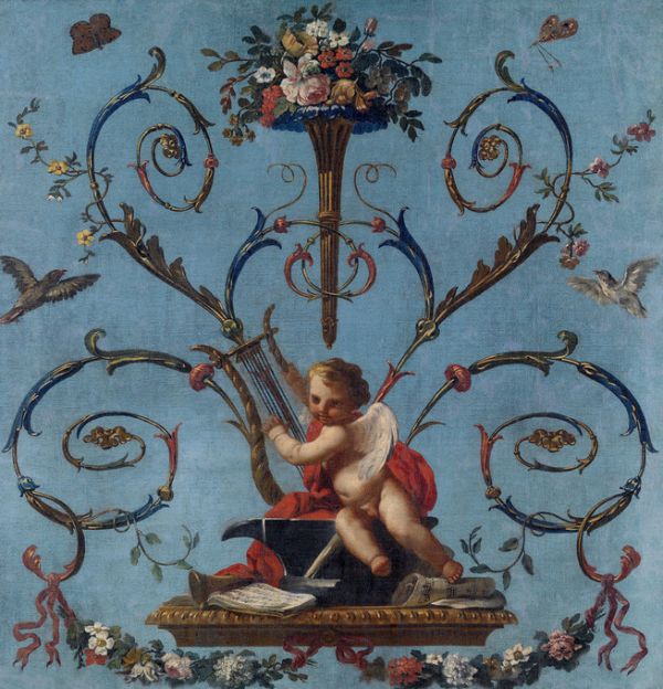 楽天市場 ルネッサンス 天井画 絵画の壁紙 輸入 カスタム壁紙 Photowall Renaissance Circle 1 貼ってはがせるフリース壁紙 不織布 海外取り寄せのため1カ月程度でお届け 代引き 後払い不可 壁紙屋本舗 カベガミヤホンポ