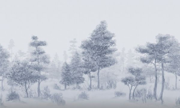 楽天市場 木 風景 青 ブルーの壁紙 輸入 カスタム壁紙 Photowall Bohemian Forest Blue 貼ってはがせるフリース壁紙 不織布 海外取り寄せのため1カ月程度でお届け 代引き 後払い不可 壁紙屋本舗 カベガミヤホンポ