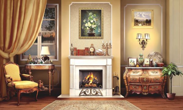 楽天市場 暖炉 室内 クラシック だまし絵 3dの壁紙 輸入 カスタム壁紙 Photowall Cabinet With Fireplace 貼ってはがせるフリース壁紙 不織布 海外取り寄せのため1カ月程度でお届け 代引き 後払い不可 壁紙屋本舗 カベガミヤホンポ