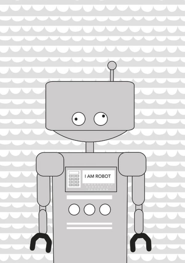 楽天市場 ロボット イラスト 北欧 キッズ 子ども部屋 灰色 グレーの壁紙 輸入 カスタム壁紙 Photowall Robot Bw 貼ってはがせるフリース壁紙 不織布 海外取り寄せのため1カ月程度でお届け 代引き不可 壁紙屋本舗 カベガミヤホンポ