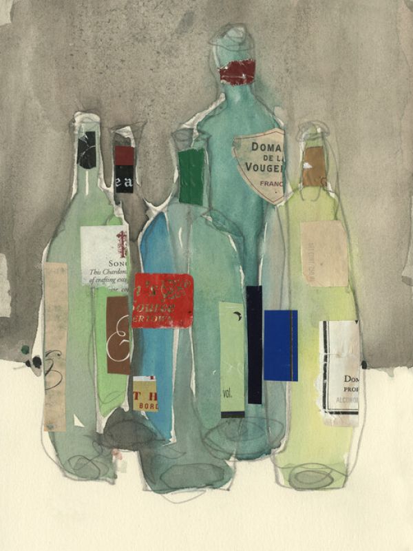 楽天市場 ビン ボトル 水彩画 イラストの壁紙 輸入 カスタム壁紙 Photowall From A Private Collection 貼ってはがせるフリース壁紙 不織布 海外取り寄せのため1カ月程度でお届け 代引き 後払い不可 壁紙屋本舗 カベガミヤホンポ
