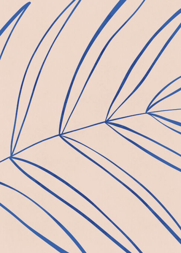 楽天市場 葉 イラスト ピンク 青 ブルーの壁紙 輸入 カスタム壁紙 Photowall Palm Leaf 貼ってはがせるフリース壁紙 不織布 海外取り寄せのため1カ月程度でお届け 代引き不可 壁紙屋本舗 カベガミヤホンポ