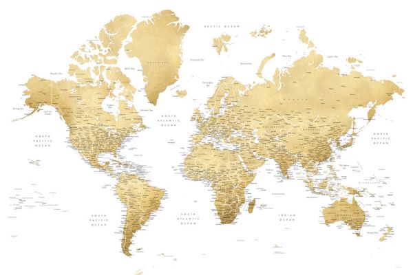 楽天市場 世界地図 ワールドマップ 黄色 イエローの壁紙 輸入 カスタム壁紙 Photowall World Map With Cities 貼ってはがせるフリース壁紙 不織布 海外取り寄せのため1カ月程度でお届け 代引き 後払い不可 壁紙屋本舗 カベガミヤホンポ