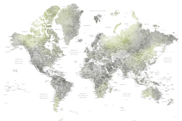 楽天市場 世界地図 ワールドマップ 灰色 グレーの壁紙 輸入 カスタム壁紙 Photowall World Map With Cities 貼ってはがせるフリース壁紙 不織布 海外取り寄せのため1カ月程度でお届け 代引き 後払い不可 壁紙屋本舗 カベガミヤホンポ