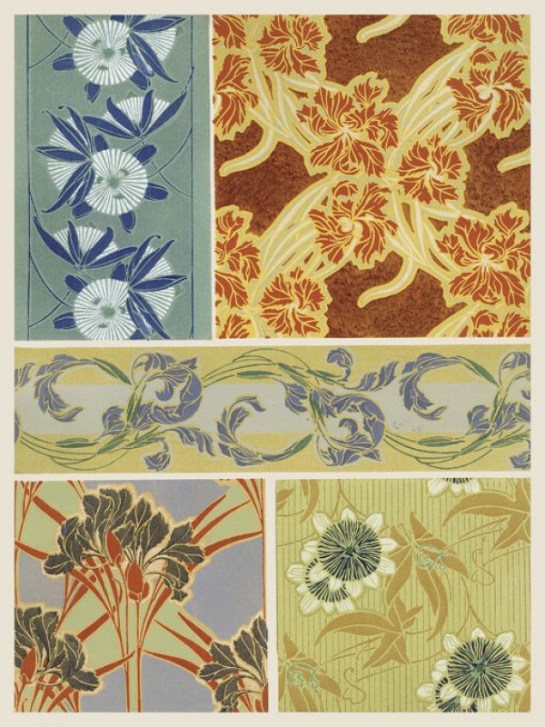 楽天市場 花柄 パターン 図案 カラフルの壁紙 輸入 カスタム壁紙 Photowall Art Deco Florals Ix 貼ってはがせるフリース壁紙 不織布 海外取り寄せのため1カ月程度でお届け 代引き 後払い不可 壁紙屋本舗 カベガミヤホンポ