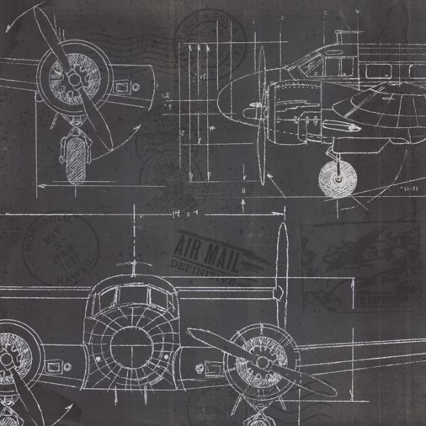 楽天市場 飛行機 図面 設計図 ビンテージ 黒 ブラックの壁紙 輸入 カスタム壁紙 Photowall Plane Blueprint Ii 貼ってはがせるフリース壁紙 不織布 海外取り寄せのため1カ月程度でお届け 代引き 後払い不可 壁紙屋本舗 カベガミヤホンポ