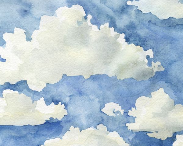 楽天市場 雲 空 水彩画 イラスト 青 ブルーの壁紙 輸入 カスタム壁紙 Photowall California Sky 貼ってはがせるフリース壁紙 不織布 海外取り寄せのため1カ月程度でお届け 代引き 後払い不可 壁紙屋本舗 カベガミヤホンポ